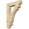 Ekena Millwork Merced Arts & Crafts Rough Sawn Bracket, Douglas Fir, 6"W x 34"D x 46"H BKT06X34X46MRC03RDF - alternate 1